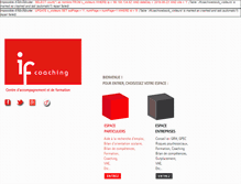 Tablet Screenshot of if-coaching.com